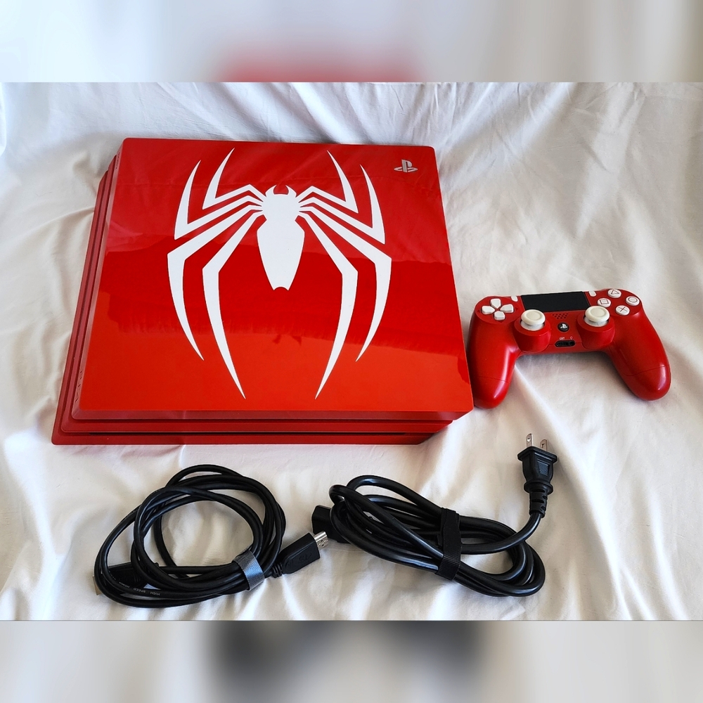 Special Edition Spider-Man PS4 Pro Console